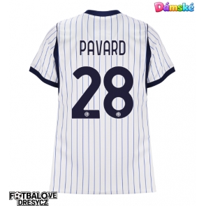 Inter Milan Benjamin Pavard #28 Dámské Venkovní Dres 2026-27 Krátký Rukáv